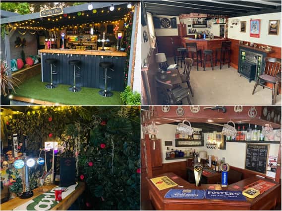 Take a look around the two runners up in the Britain's Best Home Bar competition!