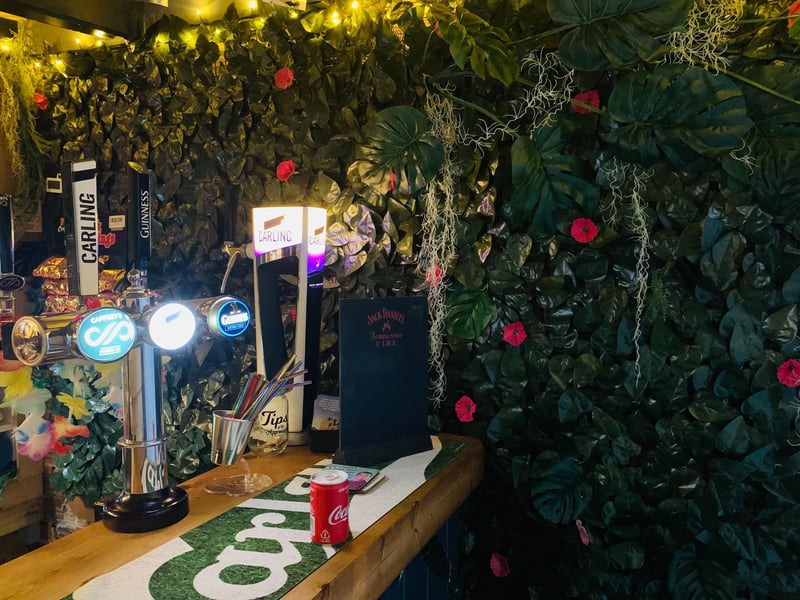 Woody's Bar by Mark Wood from Kettering ranked in the top 10 in the annual Britain's Best Home Bar competition run by Liberty Games.