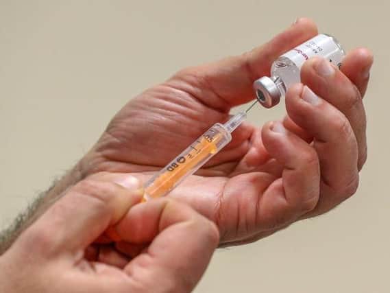 A total of 59 per cent of adults have been fully vaccinated in Peterborough