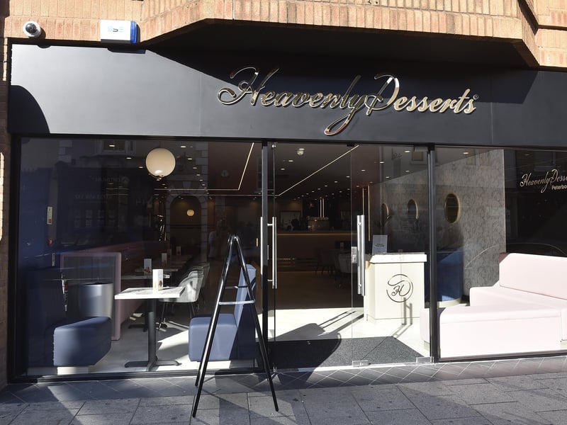 Lots to choose from at Heavenly Desserts, Cowgate