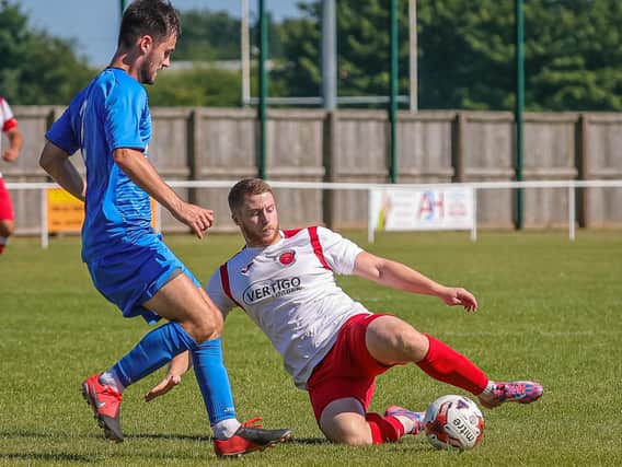 Skegness Town v Armthorpe Welfare. Phots by David Dales