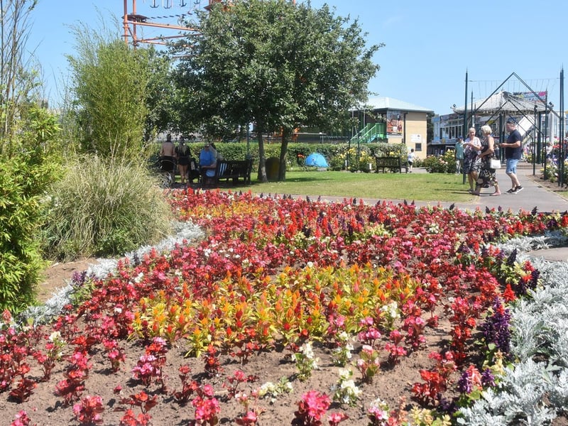 Ten ELDC operatives were involved in the planting up.