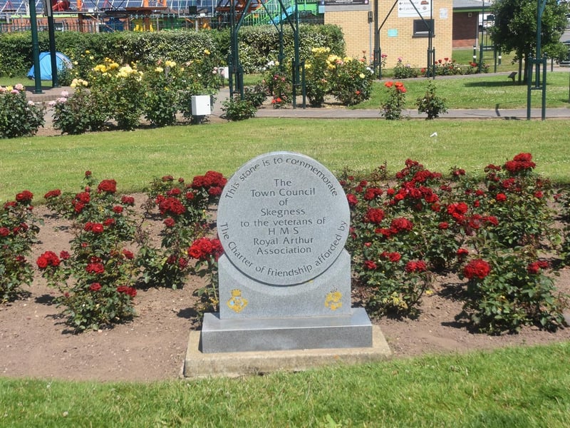 Charter of friendship between Skegness Town Council and the HMS Royal Arthur Association.