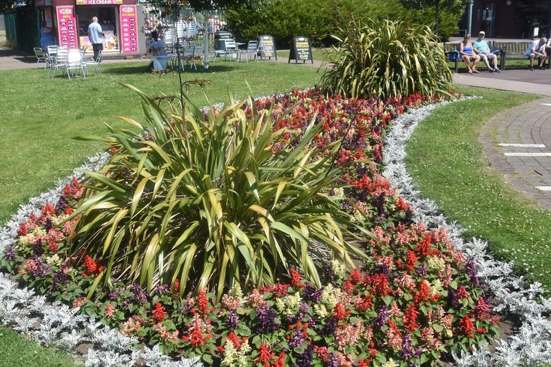 24,000 flowers have been planted by East Lindsey District Council, including Skegness and Woodhall Spa.