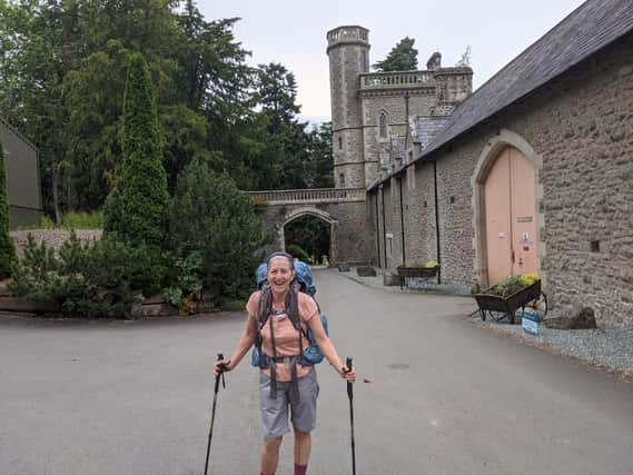 Mandi walked 98 miles of the Offa’s Dyke Path Walk to raise money for Age UK Dacorum