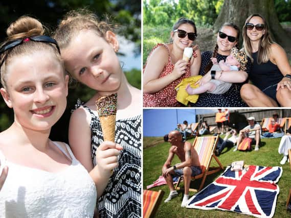 Plenty enjoyed fun in the sun on Northamptonshire's two hottest days of the year so far