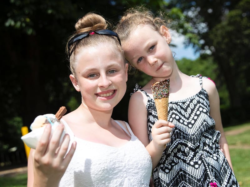 Ice creams are definitely in order in Abington Park