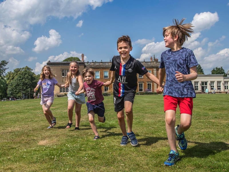Delapre Abbey was another popular location for an afternoon out