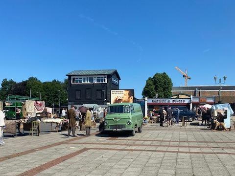 Danny Boyle films new project 'Pistol' in Hemel Hempstead (C) Dacorum Borough Council