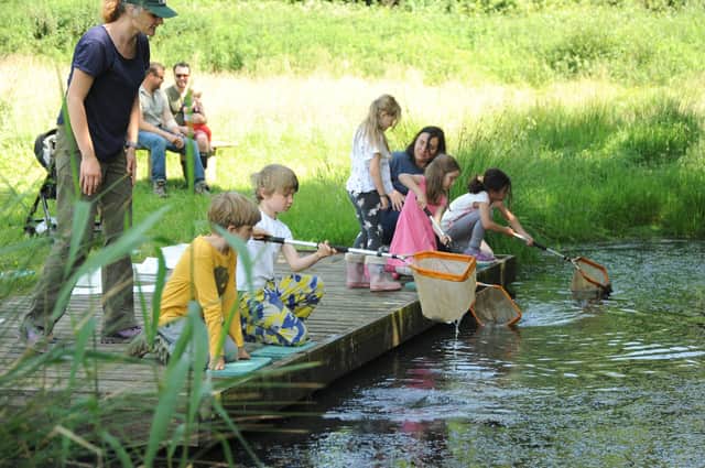 Children can enjoy a range of outdoor activities at Chesworth Farm, Horsham. Picture credit © Miles Davies SUS-180820-152109001