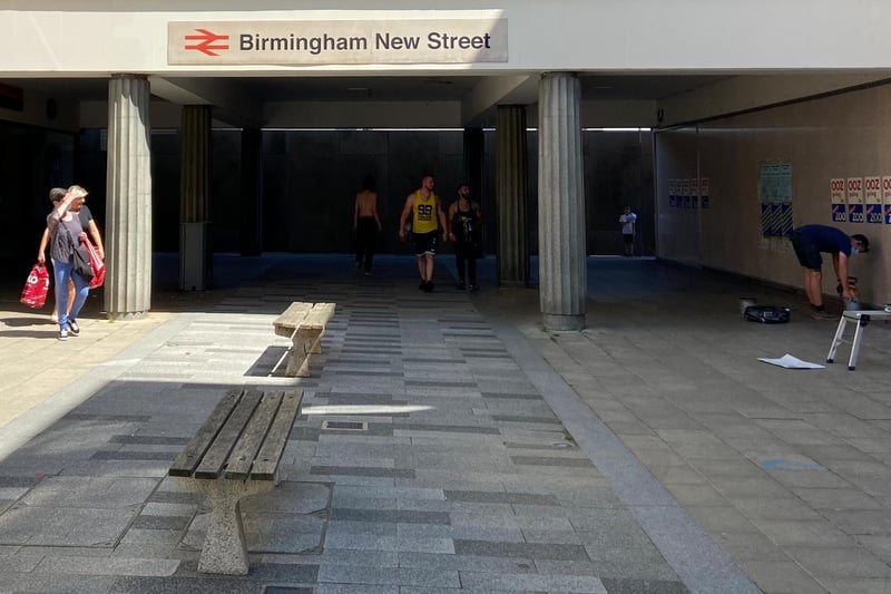 Bank Court was changed into 70s Birmingham (C) Dan Stobbs