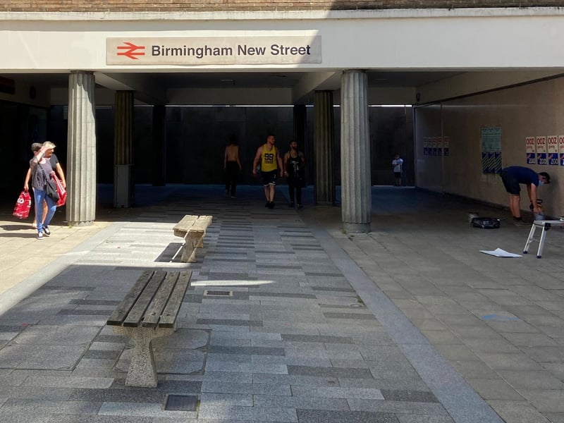 Bank Court was changed into 70s Birmingham (C) Dan Stobbs