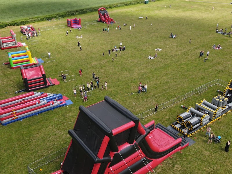 A huge inflatable park is coming to five different locations in Northampton throughout July and August! There will be something for all ages - tots, teens and even adults! Visitors can slip down the massive 25 foot platform slide, engage in combat on the gladiator duel or duck, weave and climb their way through the 60 foot obstacle course. There will also be a variety of bouncy castles, a bungee run, ball pits, space hoppers, fete games and nerf wars to make up a quality family day out. For more information, visit www.redline.events and, to book tickets, visit www.redline.events/shop