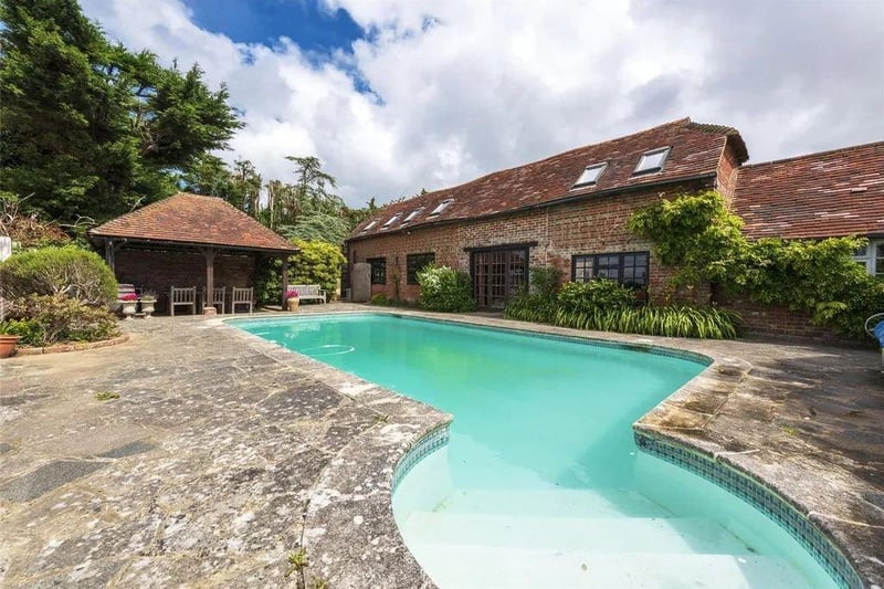 A charming detached former farmhouse on the market for £1,745,000.