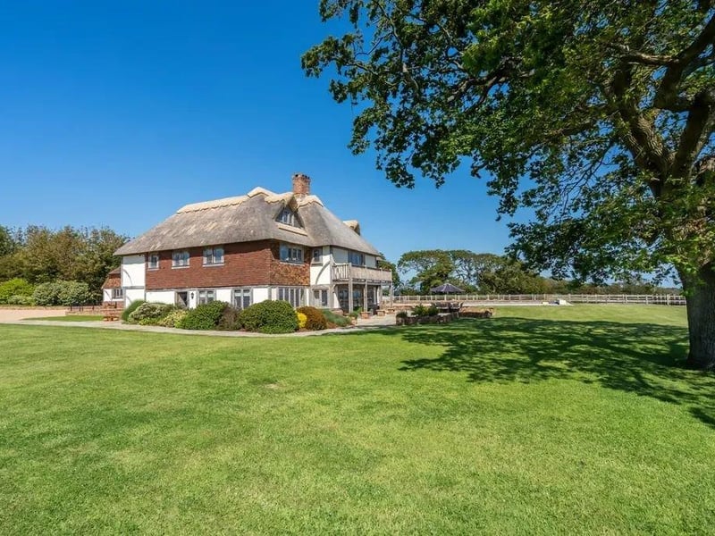 A stunning five-bed family home on the market for £2,950,000.