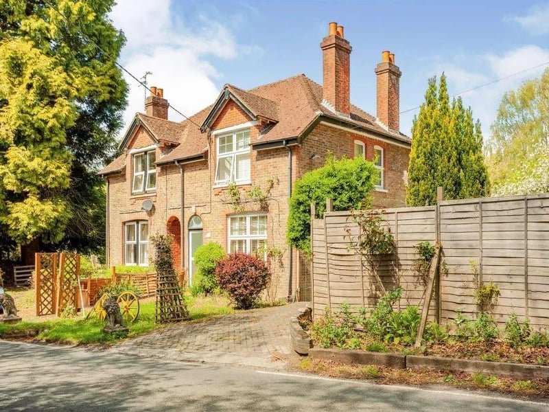 A three-bed semi-detached home on the market for £475,000.
