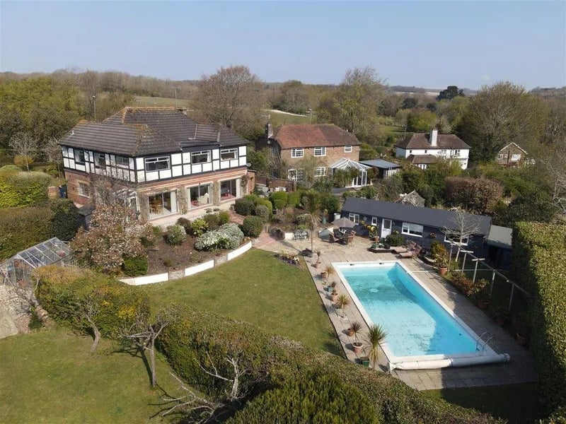 A six-bed house in the South Downs National Park on the market for £1,200,000.