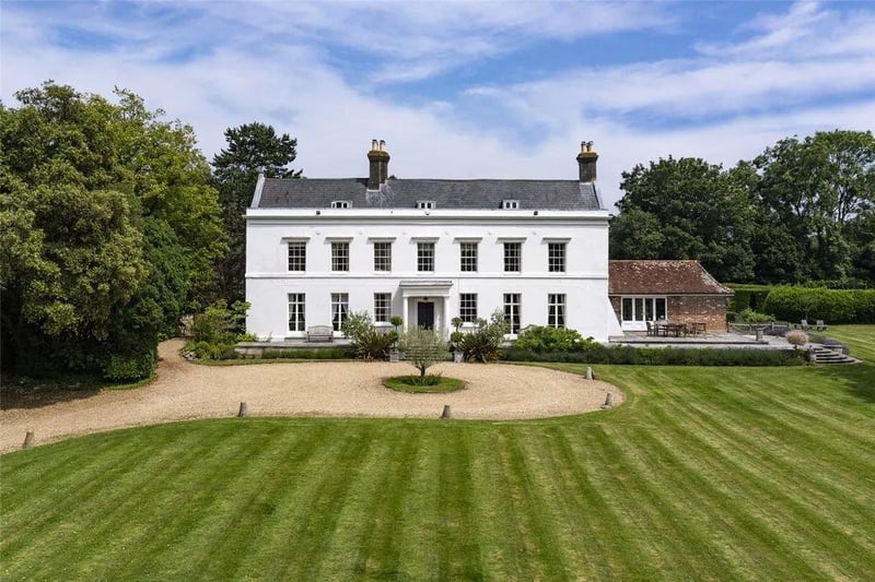 An elegant country house on the market for £4,000,000.