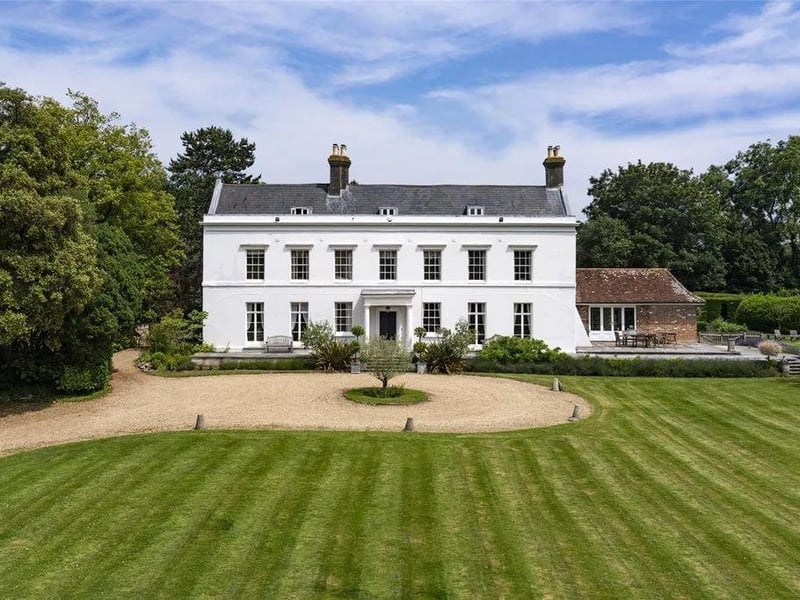 An elegant country house on the market for £4,000,000.