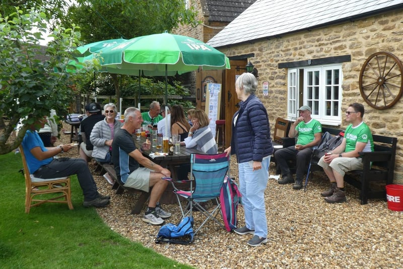 The pub is popular in Watford village.