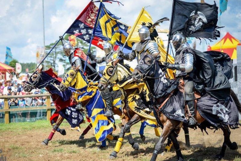 Knights ride at Loxwood Joust