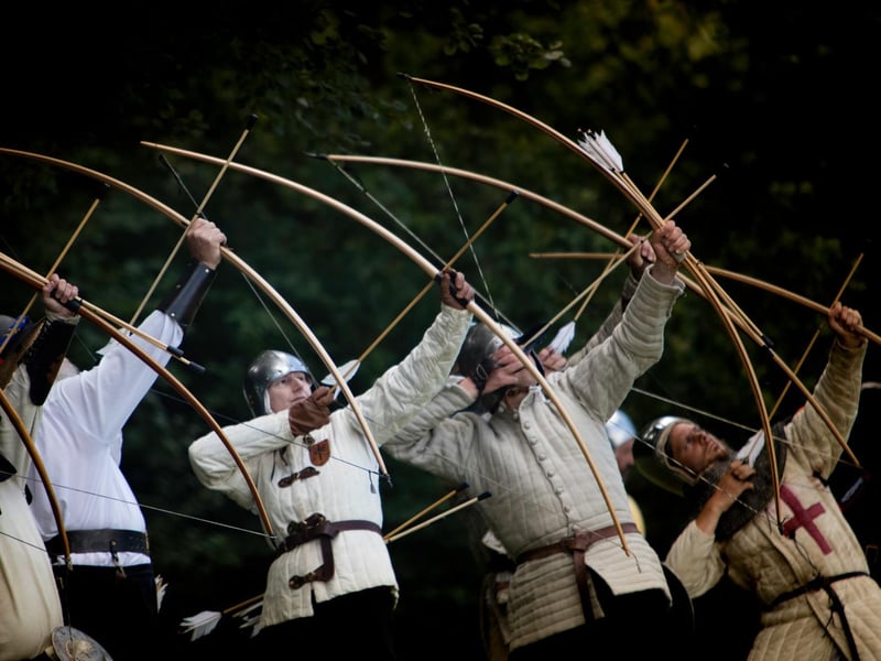 Archers ready to fire at Loxwood Joust