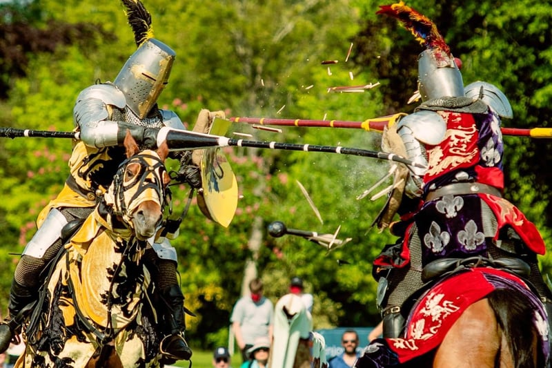 The joust is great fun for the whole family