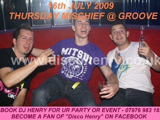 A Northampton night out at Groove and Roadmender back in July 2009. Photo: Disco Henry