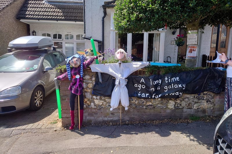 Did you spot these scarecrows?