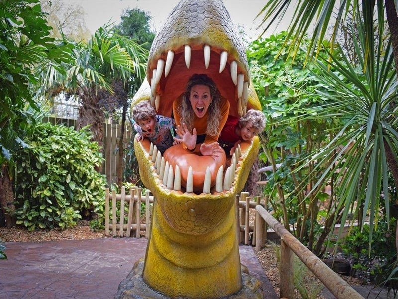 Drusillas Zoo Park is one of the region's top attractions and includes rides and a splash pad in the ticket price