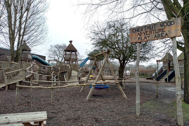 Knockhatch Adventure Park has everything you could want from a family day out with rides, playgrounds, bouncy pillows and animals