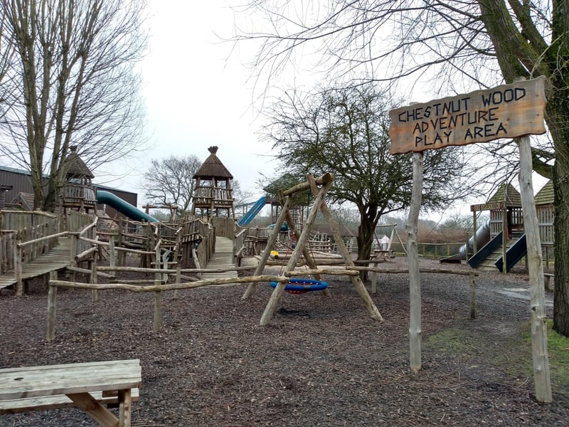 Knockhatch Adventure Park has everything you could want from a family day out with rides, playgrounds, bouncy pillows and animals