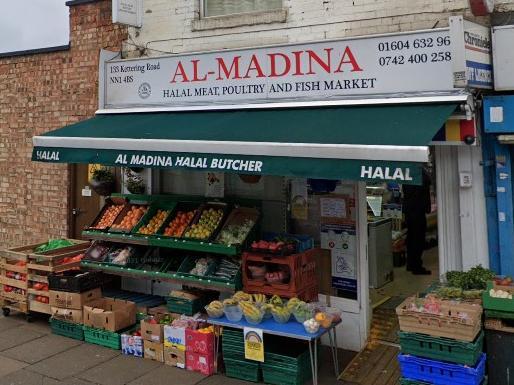 Al Madina, Kettering Road, Northampton. Business type: Retailers - other. Inspected: April 29, 2021