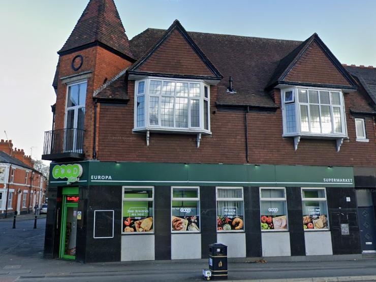 Euro Food Plus, St James Road, Northampton. Business type: Retailers - other. Inspected February 23, 2021