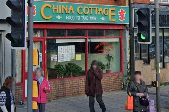 New China Cottage, Weedon Road, St James. Business type: Takeaway/sandwich shop. Inspected: March 9, 2021 — now under new ownership and awaiting further inspection