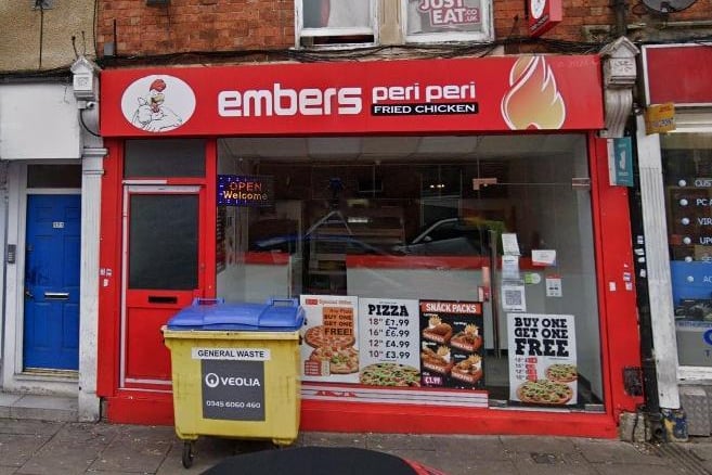 Embers Pizza & Grill, Kettering Road, Northampton. Business type:
Takeaway/sandwich shop. Inspected: May 28, 2021