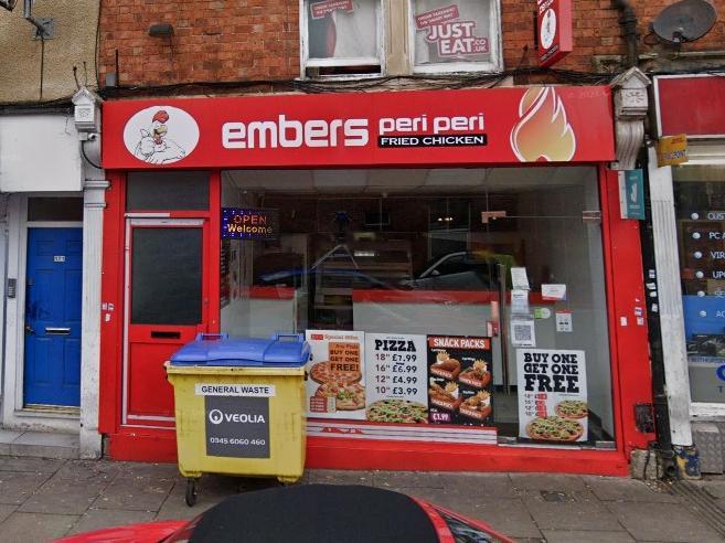 Embers Pizza & Grill, Kettering Road, Northampton. Business type:
Takeaway/sandwich shop. Inspected: May 28, 2021