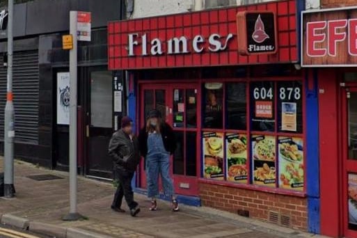 Flames Pizza & Grill, York Road, Northampton. Business type: Takeaway/sandwich shop. Inspected: May 27, 2021