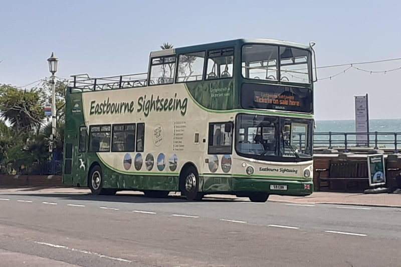 Eastbourne Sightseeing Bus - Jump on at Eastbourne Pier and rediscover the delights the town has to offer and stop to to enjoy all the beauty spots on the way