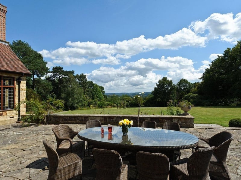Eight bedroom equestrian property for sale in Chillies Lane, Crowborough, for £3,500,000. Picture via Zoopla. SUS-210723-120837001