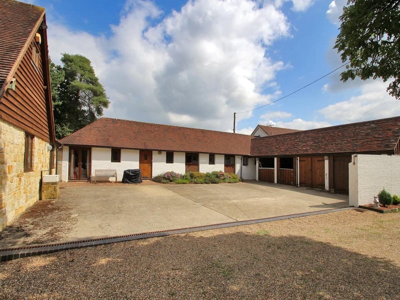 Eight bedroom equestrian property for sale in Chillies Lane, Crowborough, for £3,500,000. Picture via Zoopla. SUS-210723-120847001