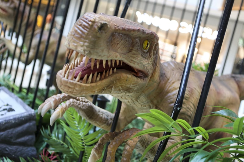 The dino event at Queensgate