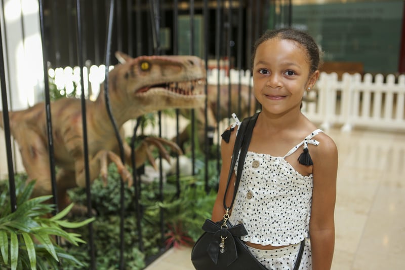 The dino event at Queensgate