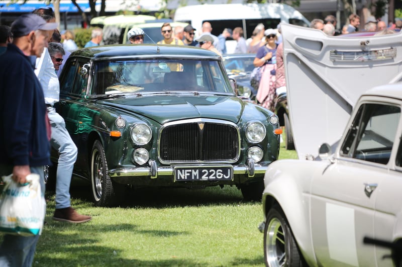 Worthing Lions' Classic Car show. SUS-210724-161900001
