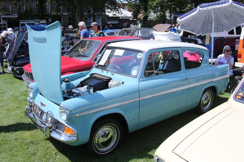 Worthing Lions' Classic Car show. SUS-210724-162149001