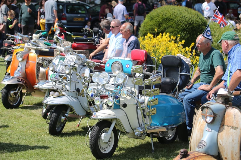 Worthing Lions' Classic Car show. SUS-210724-162609001
