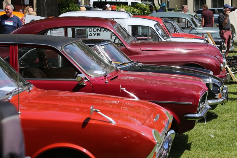 Worthing Lions' Classic Car show. SUS-210724-163053001