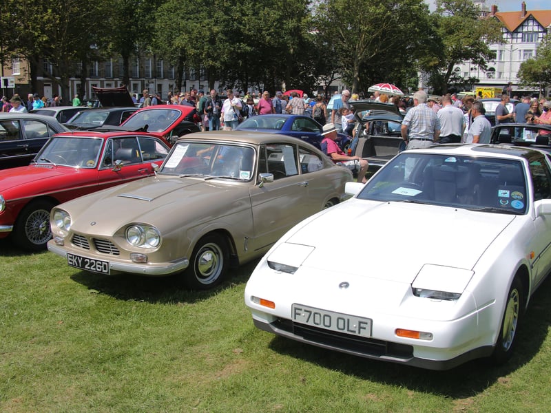 Worthing Lions' Classic Car show. SUS-210724-163212001