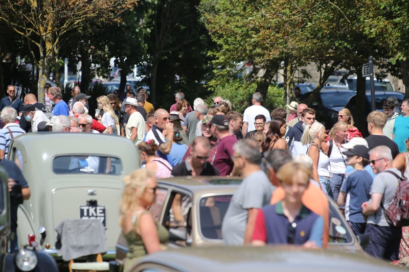 Worthing Lions' Classic Car show. SUS-210724-163605001