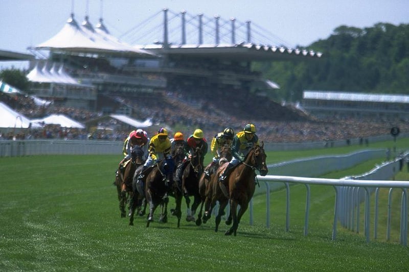 Action during the Marriot Hotels Goodwood Stakes at Glorious Goodwood in 1999 \ Picture: Phil Cole / Allsport